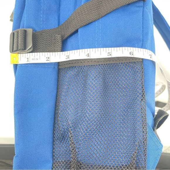 TrailMaker Classic 17” Blue Student Multi Compartment Laptop Backpack Bookbag - Picture 10 of 11